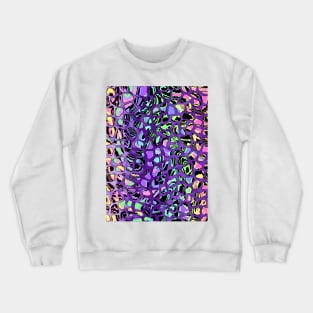 GIRAFFE Spots Abstract Crewneck Sweatshirt